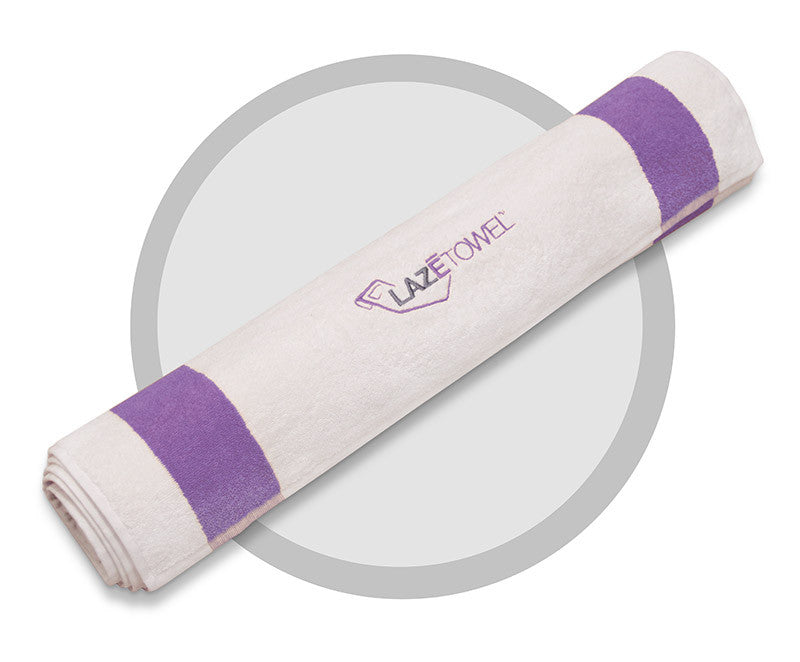 Tovaglia Rettangolare Violet Linen Legacy Cobblestone | Poliestere Antimacchia Con Bordo In Pizzo - 2